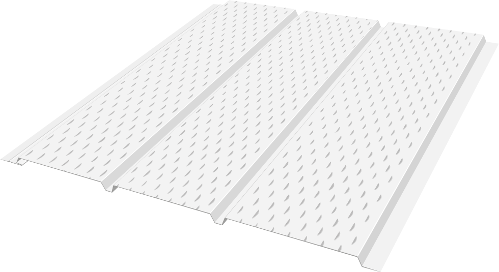 Aluminum Triple 4 Full Vent Soffit Aluminum Triple 4 Full Vent Soffit