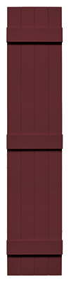 Mid America Board-N-Batten Shutter Wineberry