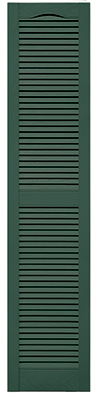 Mid America Louver Shutter Forest Green Mid America Louver Shutter Forest Green