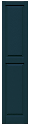 Mid America Raised Panel Shutter Midnight Blue Mid America Raised Panel Shutter Midnight Blue