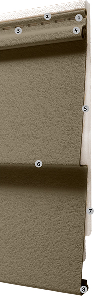 CedarMax Insulated Siding Features
